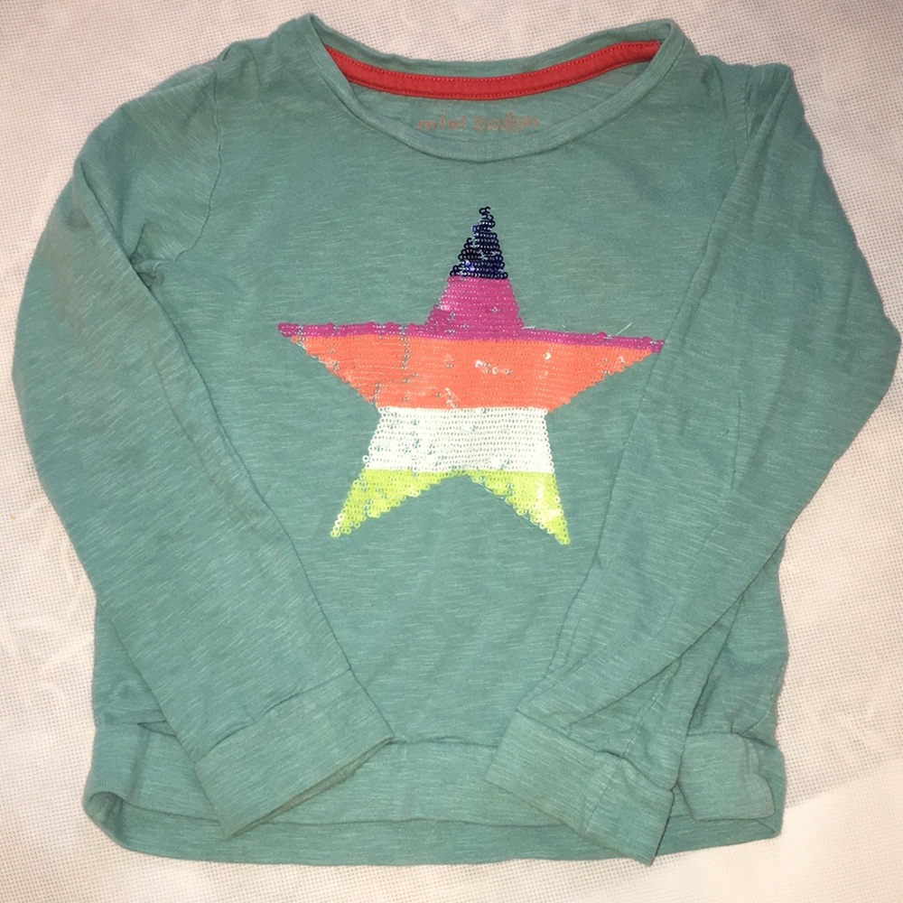 Mini Boden Girls Long Sleeve Top